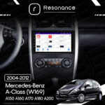 Магнітола Mercedes-Benz A-Class (W169 Low) A150 A160 A170 A180 A200 (2004-2012) Resonance Ultra M2 2/32, 9" QLED - Зображення 10