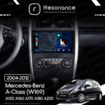 Магнітола Mercedes-Benz A-Class (W169 Low) A150 A160 A170 A180 A200 (2004-2012) Resonance Ultra M4 4/32, 9.5" 2K QLED - Зображення 7
