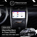 Магнітола Mercedes-Benz A-Class (W169 Low) A150 A160 A170 A180 A200 (2004-2012) Resonance Ultra M4 4/32, 9.5" 2K QLED - Зображення 10