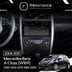 Магнітола Mercedes-Benz A-Class (W169 Low) A150 A160 A170 A180 A200 (2004-2012) Resonance Ultra S8 (7870) 8/256, 9.5" 2K QLED, 360 - Зображення 9