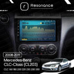 Магнітола Mercedes-Benz CLC-Class (CL203) CLC 160 180 200 220 230 250 350 (2008-2011) Resonance Ultra M2 2/32, 9" QLED - Зображення 7