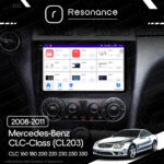Магнітола Mercedes-Benz CLC-Class (CL203) CLC 160 180 200 220 230 250 350 (2008-2011) Resonance Ultra M4 4/32, 9.5" 2K QLED - Зображення 9