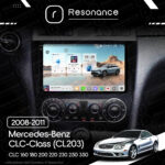 Магнітола Mercedes-Benz CLC-Class (CL203) CLC 160 180 200 220 230 250 350 (2008-2011) Resonance Ultra M4 4/32, 9.5" 2K QLED - Зображення 10