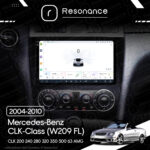 Магнітола Mercedes-Benz CLK-Class (W209 FL) CLK 200 240 280 320 350 500 63 AMG (2004-2010) DUDU 6 9.5" 2K QLED, 8/128 - Зображення 6
