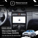 Магнітола Mercedes-Benz CLK-Class (W209) CLK 200 240 270 320 500 55 AMG (2000-2004) DUDU 5 9.5" QLED, 4/64 - Зображення 7