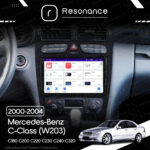Магнітола Mercedes-Benz C-Class (W203) C180 С200 C220 С230 С240 С320 (2000-2004) Resonance Ultra S6 (7870) 6/128, 9.5" 2K QLED, - Зображення 10