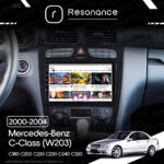 Магнітола Mercedes-Benz C-Class (W203) C180 С200 C220 С230 С240 С320 (2000-2004) DUDU 3 9" QLED, 4/64 - Зображення 6