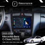 Магнітола Mercedes-Benz C-Class (W203) C180 С200 C220 С230 С240 С320 (2000-2004) DUDU 3 9" QLED, 4/64 - Зображення 8