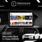 Магнітола Mercedes-Benz C-Class (W204) (2011-2015) Resonance Ultra M2 2/32, 9" QLED - Зображення 6