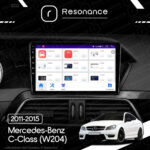 Магнітола Mercedes-Benz C-Class (W204) (2011-2015) Resonance Ultra M2 2/32, 9" QLED - Зображення 10