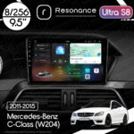 Магнітола Mercedes-Benz C-Class (W204) (2011-2015) Resonance Ultra S8 (7870) 8/256, 9" 2K QLED, 360
