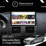 Магнітола Mercedes-Benz C-Class (W204) (2007-2011) [Black] DUDU 6 9.5" 2K QLED, 6/64, 360 - Зображення 6