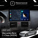 Магнітола Mercedes-Benz C-Class (W204) (2007-2011) [Black] DUDU 6 9.5" 2K QLED, 6/64, 360 - Зображення 8