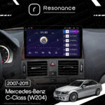 Магнітола Mercedes-Benz C-Class (W204) (2007-2011) [Brown] Resonance Ultra M4 4/32, 9.5" 2K QLED - Зображення 8