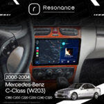 Магнітола Mercedes-Benz C-Class (W203) C180 С200 C220 С230 С240 С320 (2000-2004) DUDU 6 9.5" 2K QLED, 8/256, 360 - Зображення 8