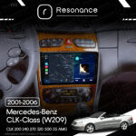Магнітола Mercedes-Benz CLK-Class (W209) CLK 200 240 270 320 500 55 AMG (2001-2006) DUDU 6 9.5" 2K QLED, 8/256, 360 - Зображення 8