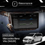 Магнітола Mercedes-Benz Vito (W639) (2003-2006) [кути на штатній - закруглені] Resonance Ultra S8 (7870) 8/256, 9.5" 2K QLED, 360 - Зображення 9