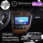 Магнітола Mercedes-Benz G-Class (W463) (1998-2006) Resonance Ultra M6 (7862) 6/128, 9" QLED, 360
