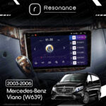 Магнітола Mercedes-Benz Viano (W639) (2003-2006) [кути на штатній - закруглені] Resonance Ultra M2 2/32, 9.5" 2K QLED - Зображення 8