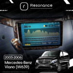 Магнітола Mercedes-Benz Viano (W639) (2003-2006) [кути на штатній - закруглені] Resonance Ultra M2 2/32, 9.5" 2K QLED - Зображення 9