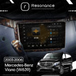 Магнітола Mercedes-Benz Viano (W639) (2003-2006) [кути на штатній - закруглені] Resonance Ultra S6 6/128, 9.5" 2K QLED, 360 - Зображення 7