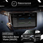 Магнітола Mercedes-Benz Viano (W639) (2003-2006) [кути на штатній - закруглені] Resonance Ultra S6 6/128, 9.5" 2K QLED, 360 - Зображення 9