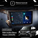 Магнітола Mercedes-Benz Viano (W639) (2003-2006) [кути на штатній - закруглені] DUDU 3 9" QLED, 4/64 - Зображення 8