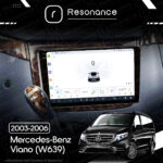 Магнітола Mercedes-Benz Viano (W639) (2003-2006) [кути на штатній - закруглені] DUDU 6 9.5" 2K QLED, 8/128 - Зображення 7