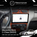 Магнітола Mercedes-Benz C-Class (W203) C180 С200 C220 С230 С240 С320 (2000-2004) DUDU 6 9.5" 2K QLED, 8/256, 360 - Зображення 7