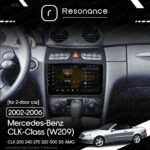 Магнітола Mercedes-Benz CLK-Class (W209) [Для 2-дверних авто] (2002-2006) Resonance Ultra S8 (7870) 8/256, 9" 2K QLED, 360 - Зображення 7