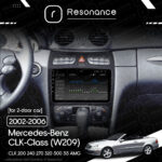 Магнітола Mercedes-Benz CLK-Class (W209) [Для 2-дверних авто] (2002-2006) Resonance Ultra S8 (7870) 8/256, 9" 2K QLED, 360 - Зображення 9