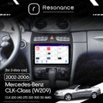 Магнітола Mercedes-Benz CLK-Class (W209) [Для 2-дверних авто] (2002-2006) Resonance Ultra S8 (7870) 8/256, 9" 2K QLED, 360 - Зображення 10