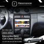 Магнітола Mercedes-Benz CLK-Class (W209) [Для 2-дверних авто] (2002-2006) DUDU 4 9.5" QLED, 4/64 - Зображення 6