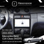 Магнітола Mercedes-Benz CLK-Class (W209) [Для 2-дверних авто] (2002-2006) DUDU 4 9.5" QLED, 4/64 - Зображення 7