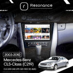 Магнітола Mercedes-Benz CLS-Class (C219) CLS 200 240 270 320 500 55 AMG (2003-2010) Resonance Ultra T100 2/32, 9" IPS (CarPlay) - Зображення 6