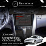 Магнітола Mercedes-Benz CLS-Class (C219) CLS 200 240 270 320 500 55 AMG (2003-2010) Resonance Ultra T100 2/32, 9" IPS (CarPlay) - Зображення 8