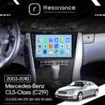 Магнітола Mercedes-Benz CLS-Class (C219) CLS 200 240 270 320 500 55 AMG (2003-2010) Resonance Ultra T100 2/32, 9" IPS (CarPlay) - Зображення 10