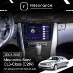 Магнітола Mercedes-Benz CLS-Class (C219) CLS 200 240 270 320 500 55 AMG (2003-2010) Resonance Ultra M2 2/32, 9" QLED - Зображення 9