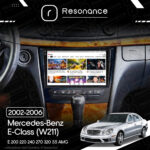 Магнітола Mercedes-Benz E-Class (W211) E 200 220 240 270 320 55 AMG (2002-2006) Resonance Ultra M4 4/32, 9.5" 2K QLED - Зображення 6