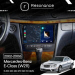 Магнітола Mercedes-Benz E-Class (W211) E 200 220 240 270 320 55 AMG (2002-2006) Resonance Ultra M4 4/32, 9.5" 2K QLED - Зображення 7
