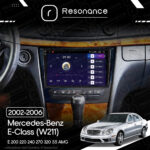 Магнітола Mercedes-Benz E-Class (W211) E 200 220 240 270 320 55 AMG (2002-2006) Resonance Ultra M4 4/32, 9.5" 2K QLED - Зображення 8