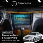 Магнітола Mercedes-Benz E-Class (W211) E 200 220 240 270 320 55 AMG (2002-2006) Resonance Ultra M4 4/32, 9.5" 2K QLED - Зображення 9