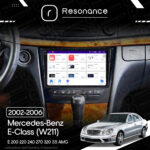 Магнітола Mercedes-Benz E-Class (W211) E 200 220 240 270 320 55 AMG (2002-2006) Resonance Ultra M4 4/32, 9.5" 2K QLED - Зображення 10