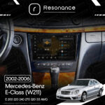 Магнітола Mercedes-Benz E-Class (W211) E 200 220 240 270 320 55 AMG (2002-2006) Resonance Ultra S8 (7870) 8/256, 9.5" 2K QLED, 360 - Зображення 7