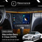 Магнітола Mercedes-Benz E-Class (W211) E 200 220 240 270 320 55 AMG (2002-2006) DUDU 3 9" QLED, 4/64 - Зображення 8