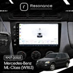 Магнітола Mercedes-Benz ML-Class (W163) (1997-2005) [Клімат-контроль, Black] DUDU 3 9" QLED, 4/64 - Зображення 7