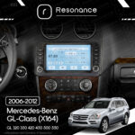 Магнітола Mercedes-Benz GL-Class (X164) GL 350 320 450 500 (2006-2012) [з кнопками] Resonance Ultra T100 2/32, 9" IPS (CarPlay) - Зображення 6