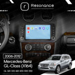 Магнітола Mercedes-Benz GL-Class (X164) GL 350 320 450 500 (2006-2012) [з кнопками] Resonance Ultra T100 2/32, 9" IPS (CarPlay) - Зображення 10