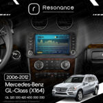 Магнітола Mercedes-Benz GL-Class (X164) GL 350 320 450 500 (2006-2012) [з кнопками] Resonance Ultra M2 2/32, 9" QLED - Зображення 7