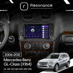 Магнітола Mercedes-Benz GL-Class (X164) GL 350 320 450 500 (2006-2012) [з кнопками] Resonance Ultra M2 2/32, 9" QLED - Зображення 8